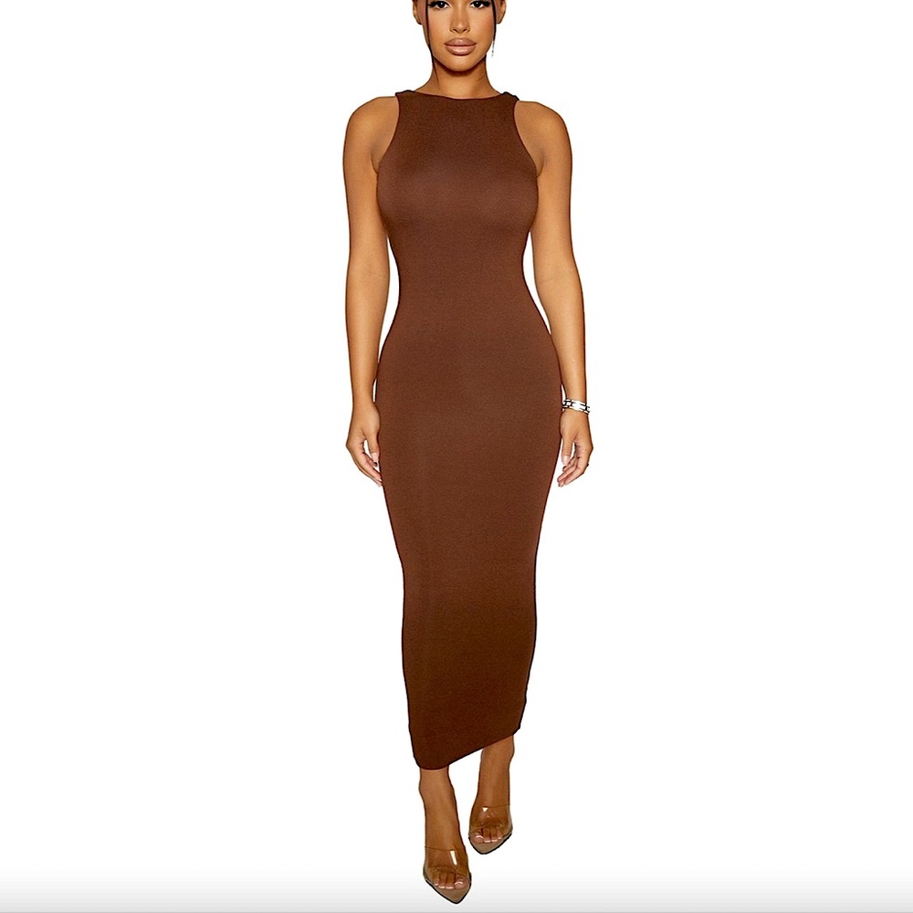 NWOT Naked Wardrobe Sleeveless Timeless Dress